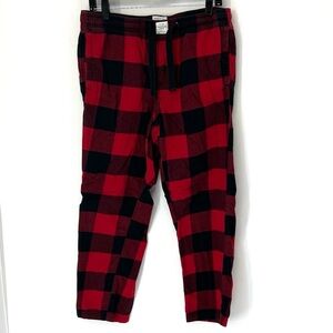 American Eagle men’s buffalo plaid pajama pants medium